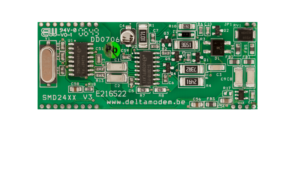 DeltaModem SMD24XX V3 communication module for FoxSec security system